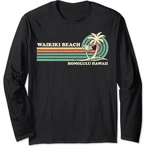 NWT Dark Gray Waikiki Beach Long Sleeve Shirt Size: L